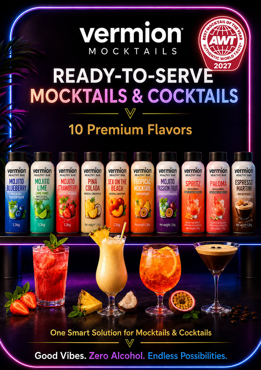 VERMION MOCKTAILS HEALTHY BAR
