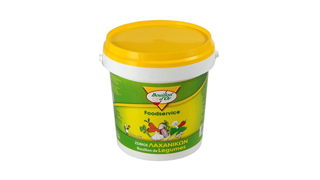 Vegetable bouillon in paste