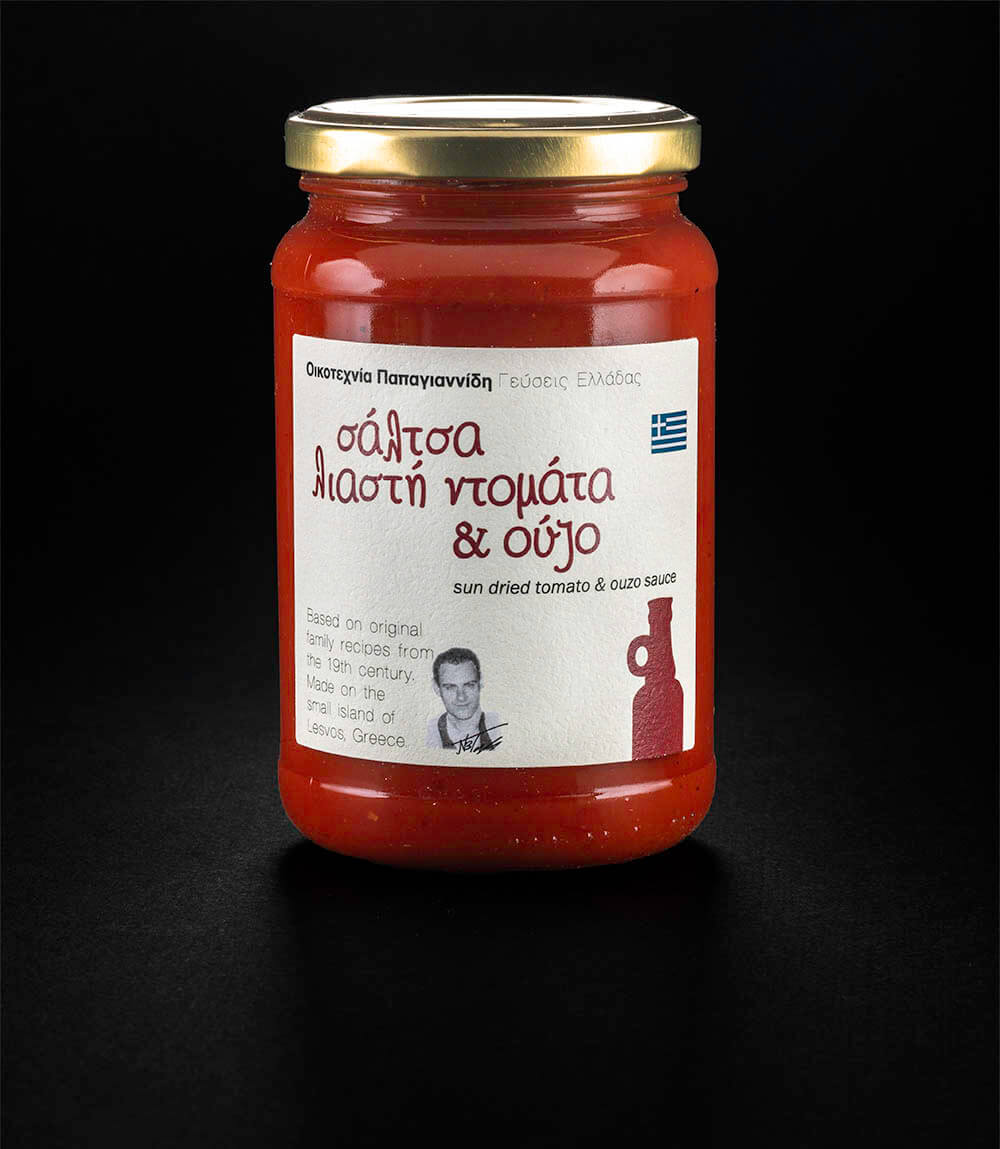 Σάλτσα λιαστή ντομάτα & ούζο