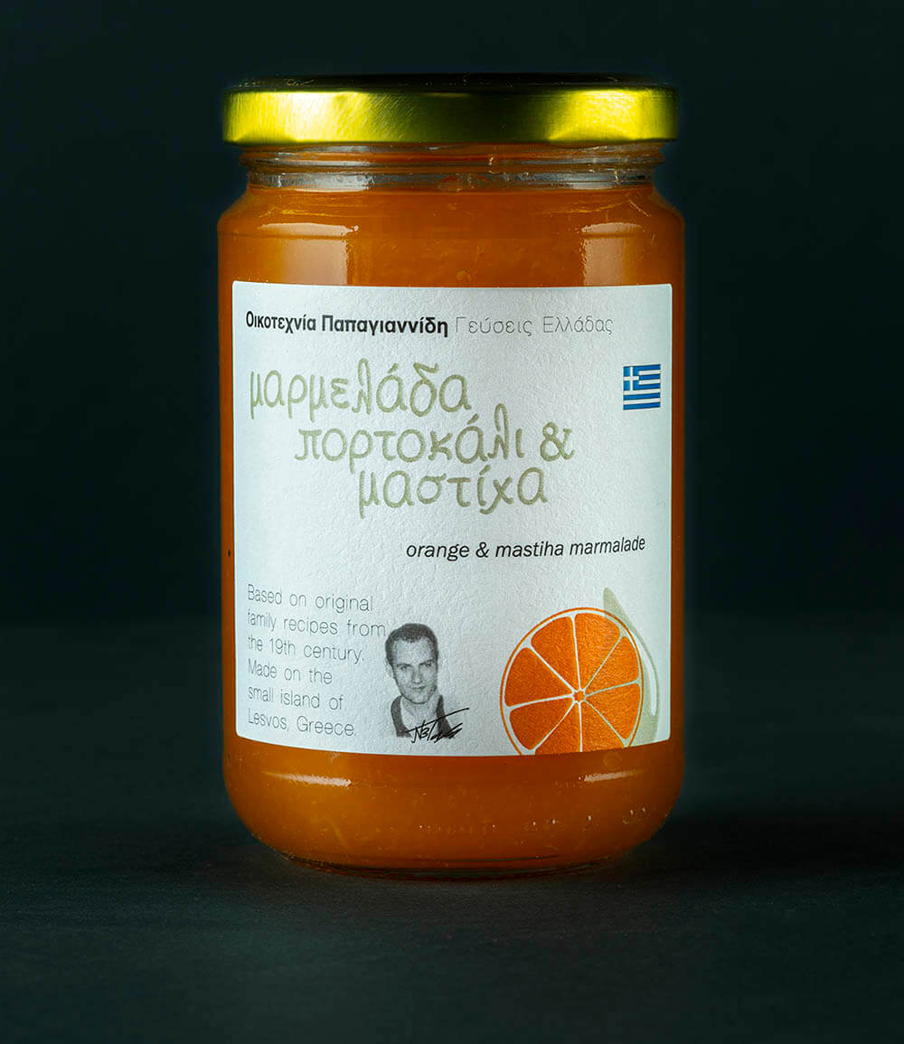 Μαρμελάδα Πορτοκάλι Μαστίχα