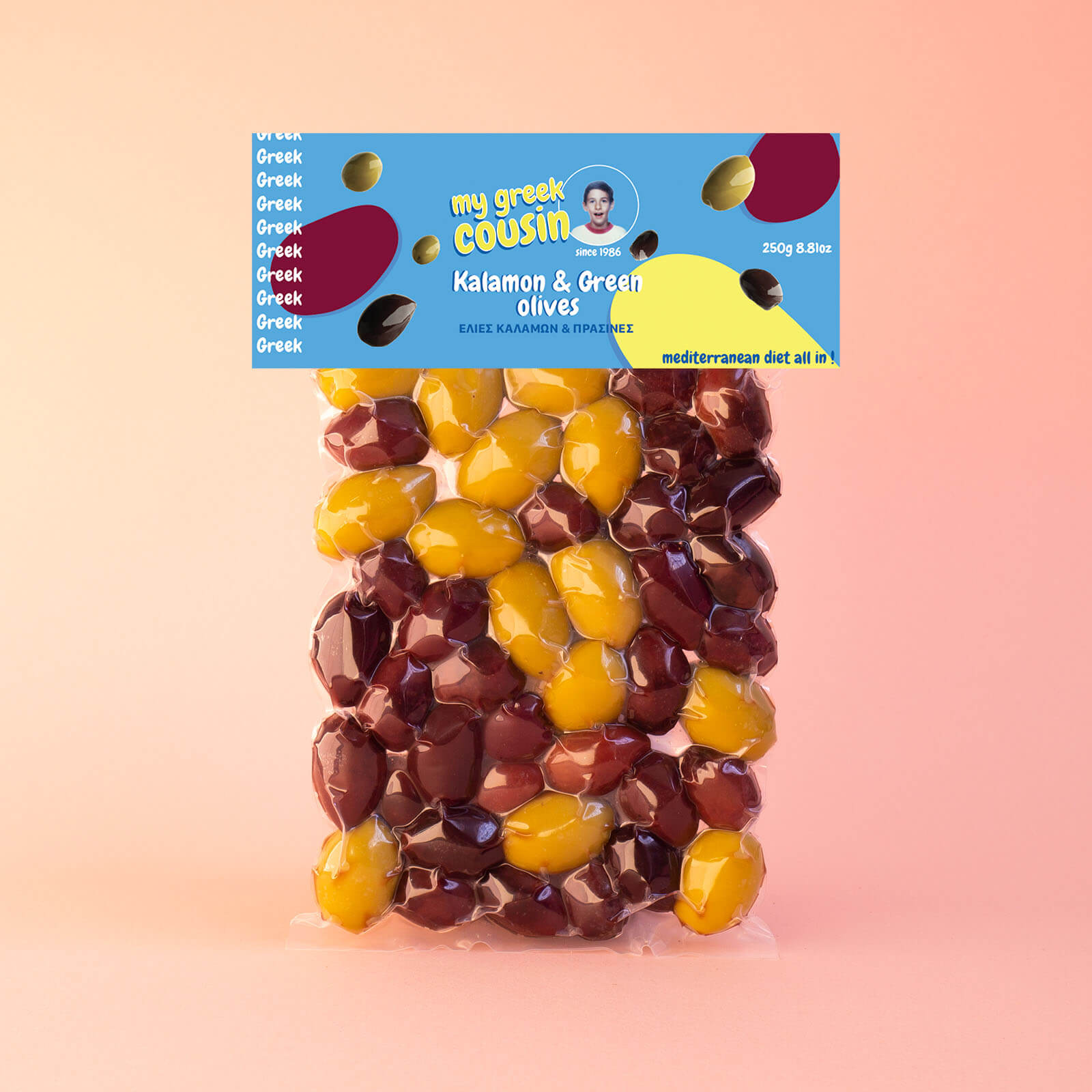 Χαλκιδικής & Καλαμών Ελιές σε vacuum 250gr