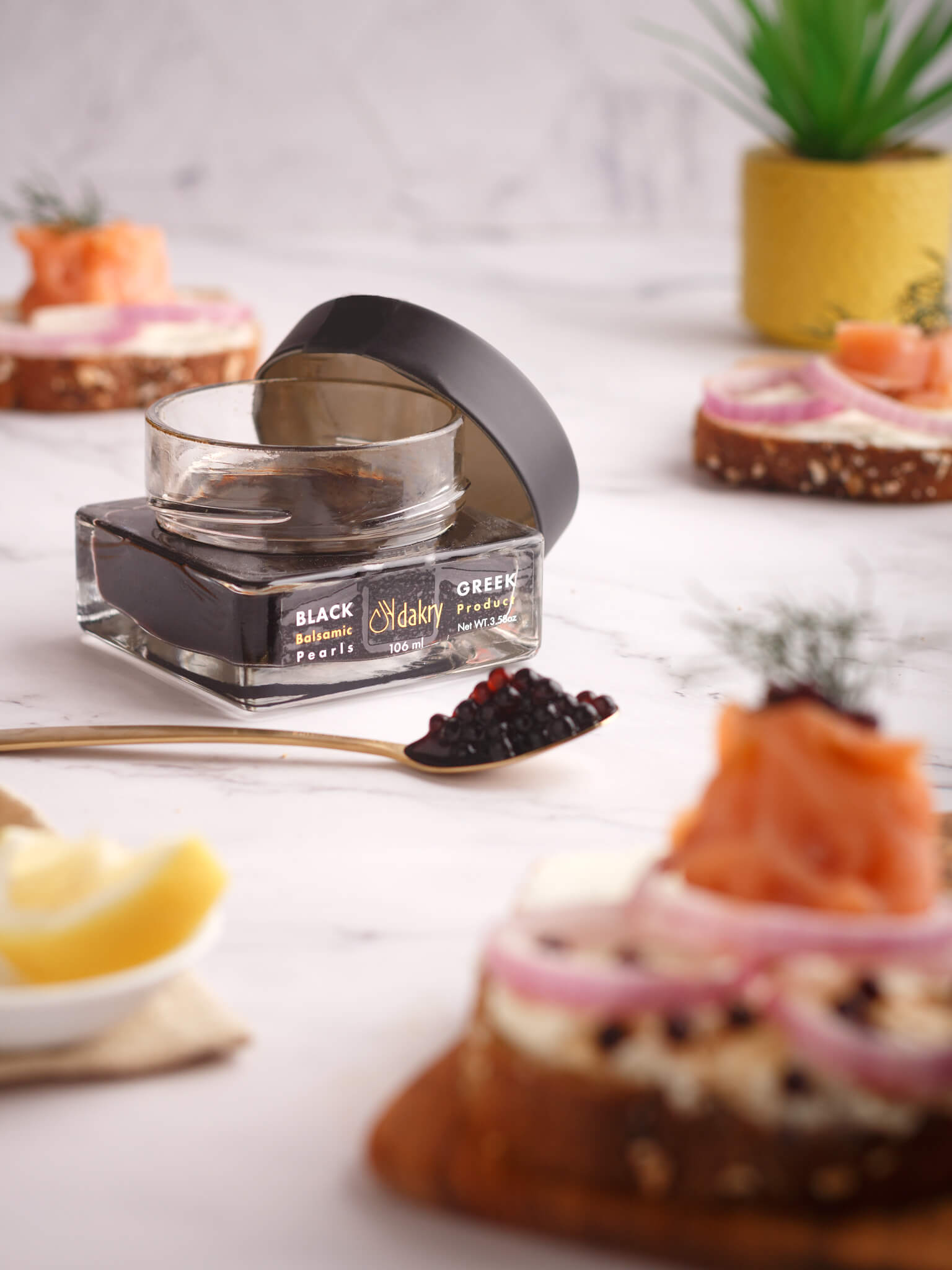 Πέρλες Μαύρου Βαλσάμικου | Το Ελληνικό Χαβιάρι