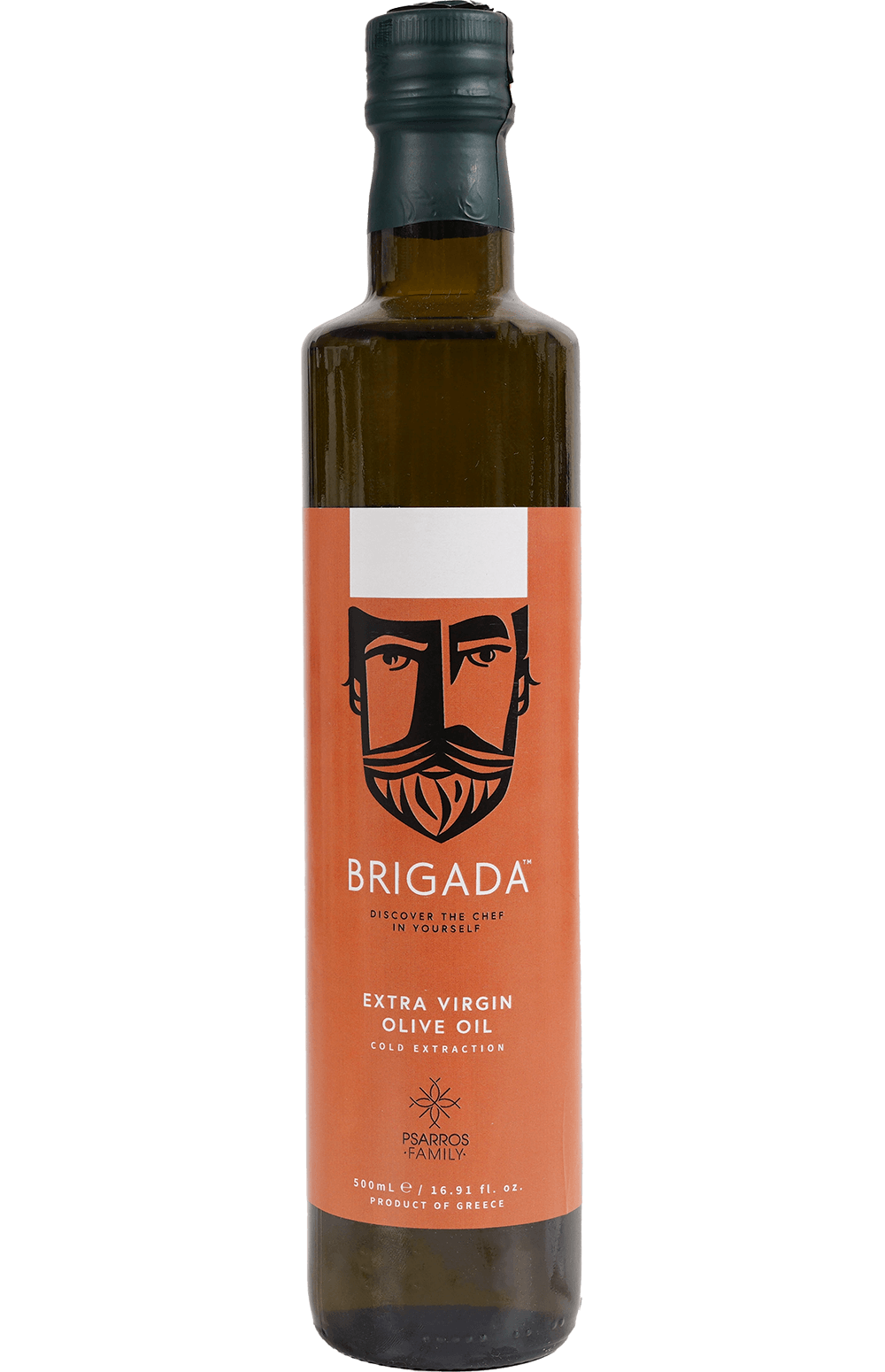 Brigada® Εξαιρετικό παρθένο ελαιόλαδο - Γυάλινο μπουκάλι 0,5lt