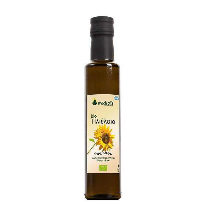 Sunflower oil organic, cold pressed