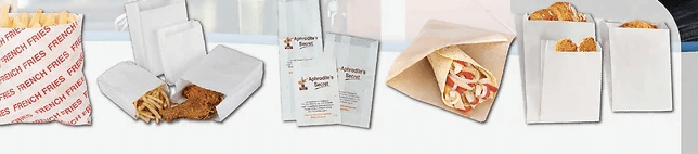 Greaseproof Bags - Take  Away Packaging