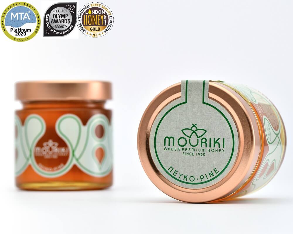 Μέλι Μouriki Greek Premium Honey Πευκόμελο Θάσου