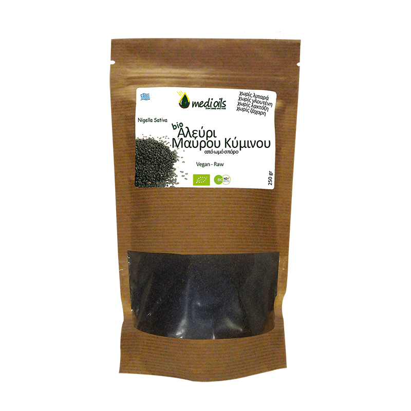 Black Cumin Powder, organic, 250gr, Raw