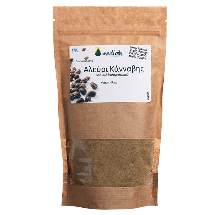Αλεύρι σπόρων Κάνναβης, 250gr