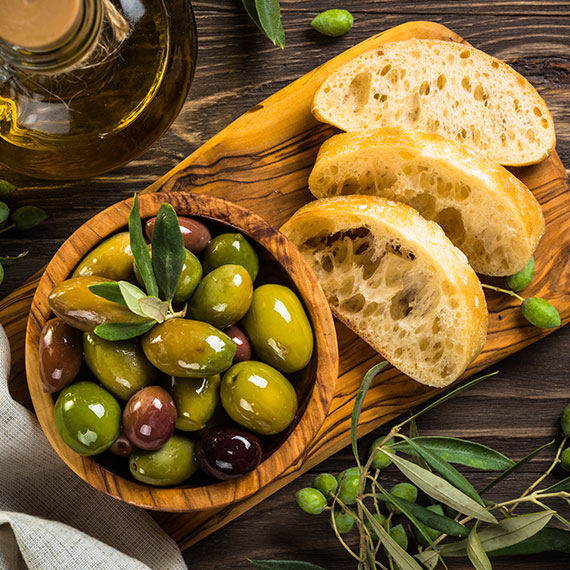 Green olives