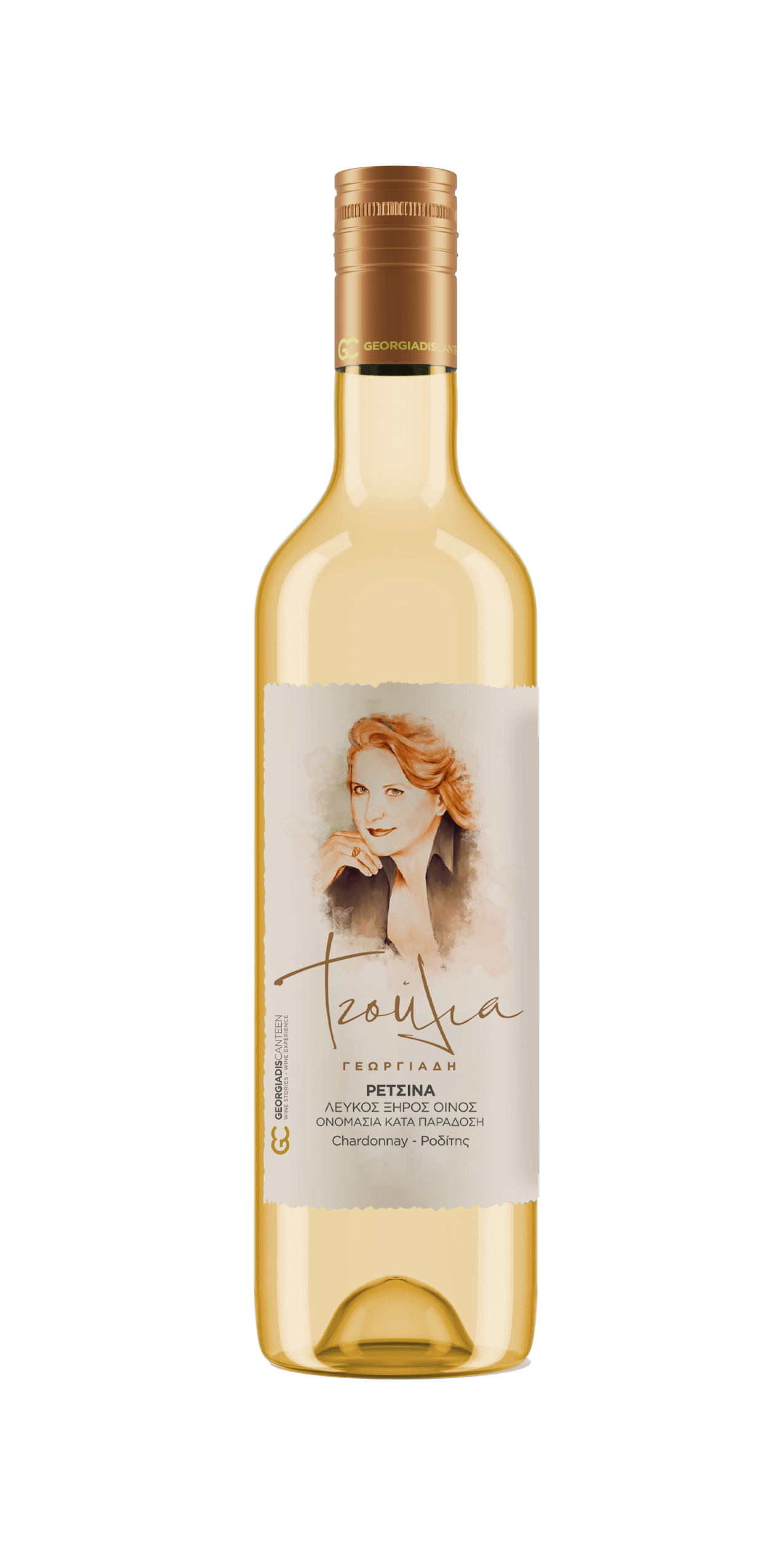 Tzoulia Georgiadis Retsina White Dry Wine