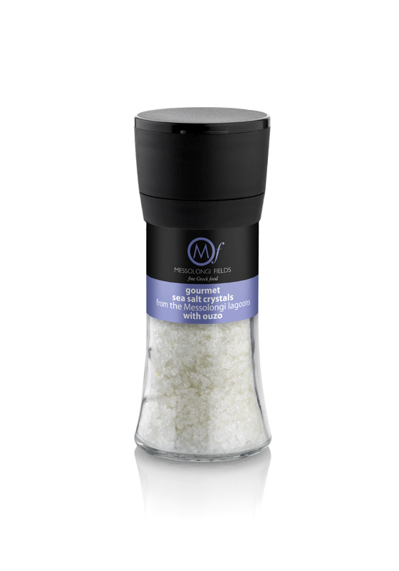 Φυσικό Αλάτι Μεσολογγίου με ούζο