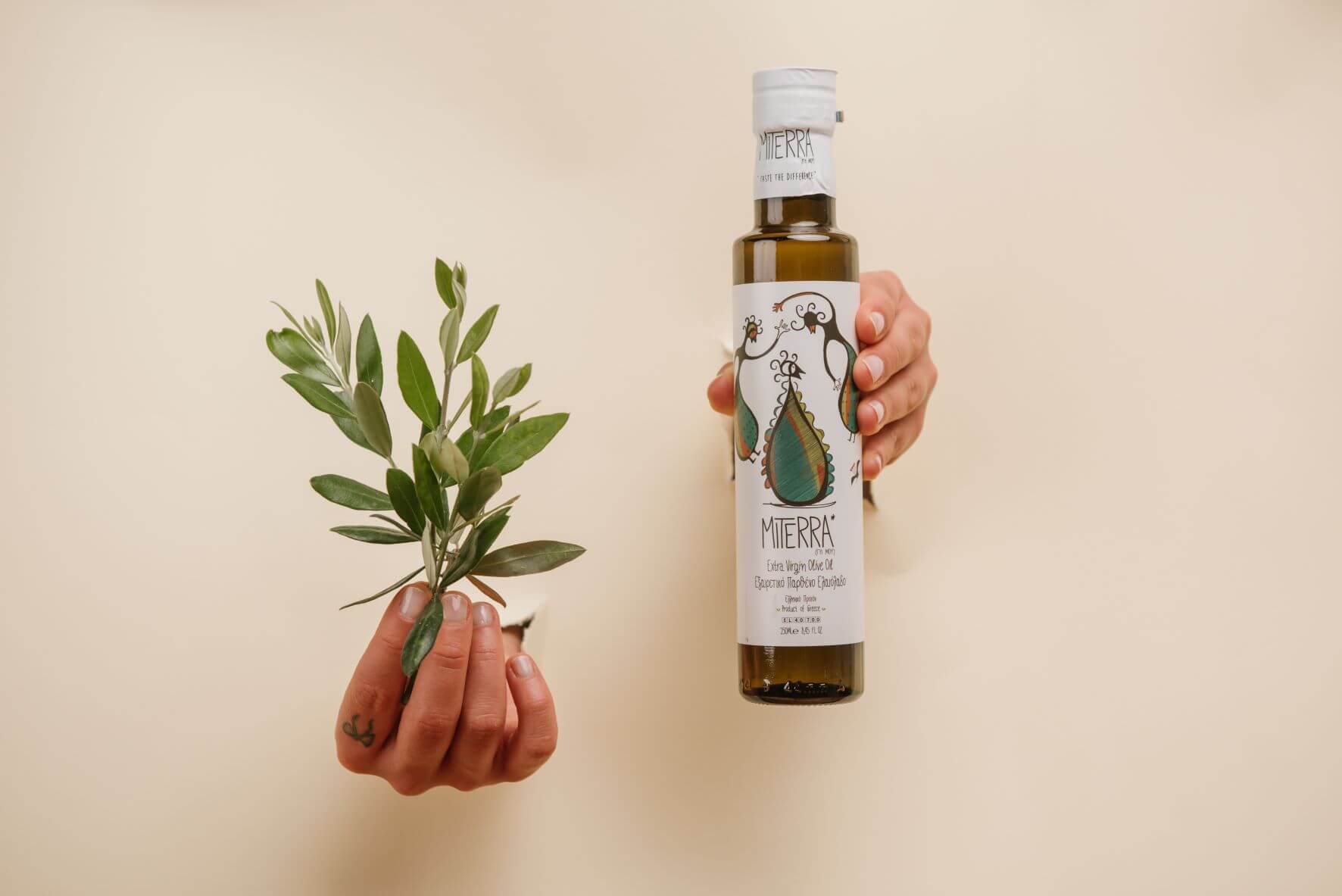 Εξαιρετικό Παρθένο Ελαιόλαδο ''MITERRA - ΓΗ ΜΟΥ''