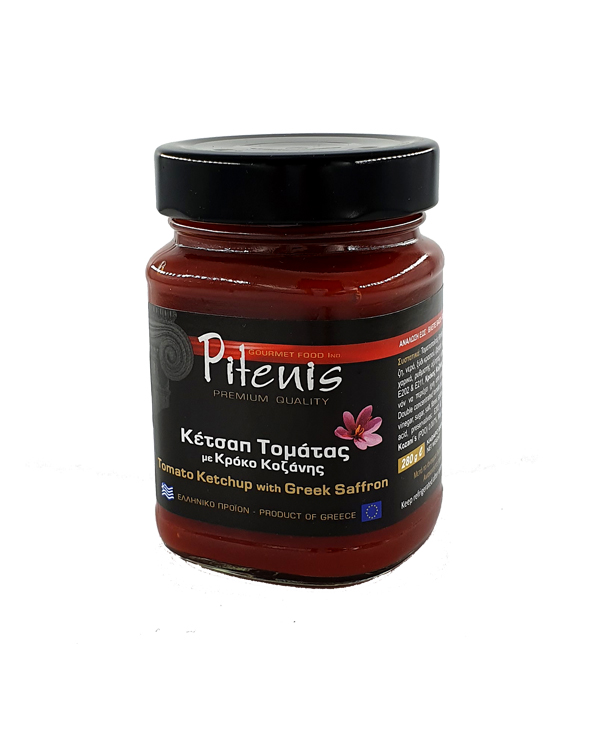 Ketchup with saffron