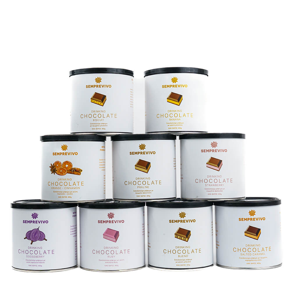 Ρόφημα Σοκολάτας σε διάφορες γεύσης