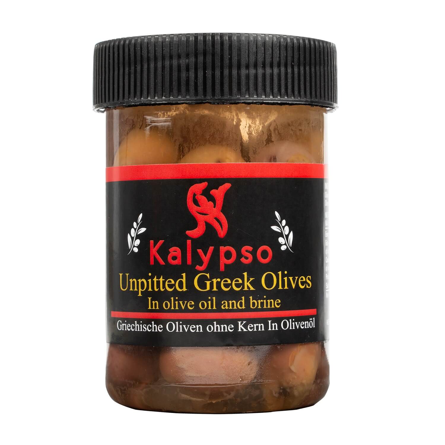 Unpitted Green olives from Lesvos Island-Plastic Jar