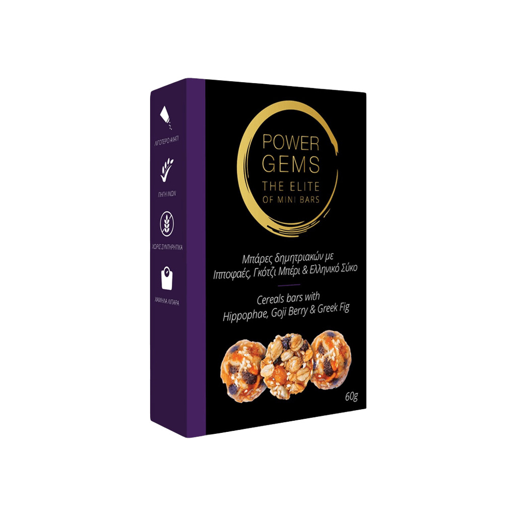 Multifoods Μπάρα Δημητριακών Deli Bars με Ιπποφαές, Γκότζι Μπέρι & Ελληνικό Σύκο