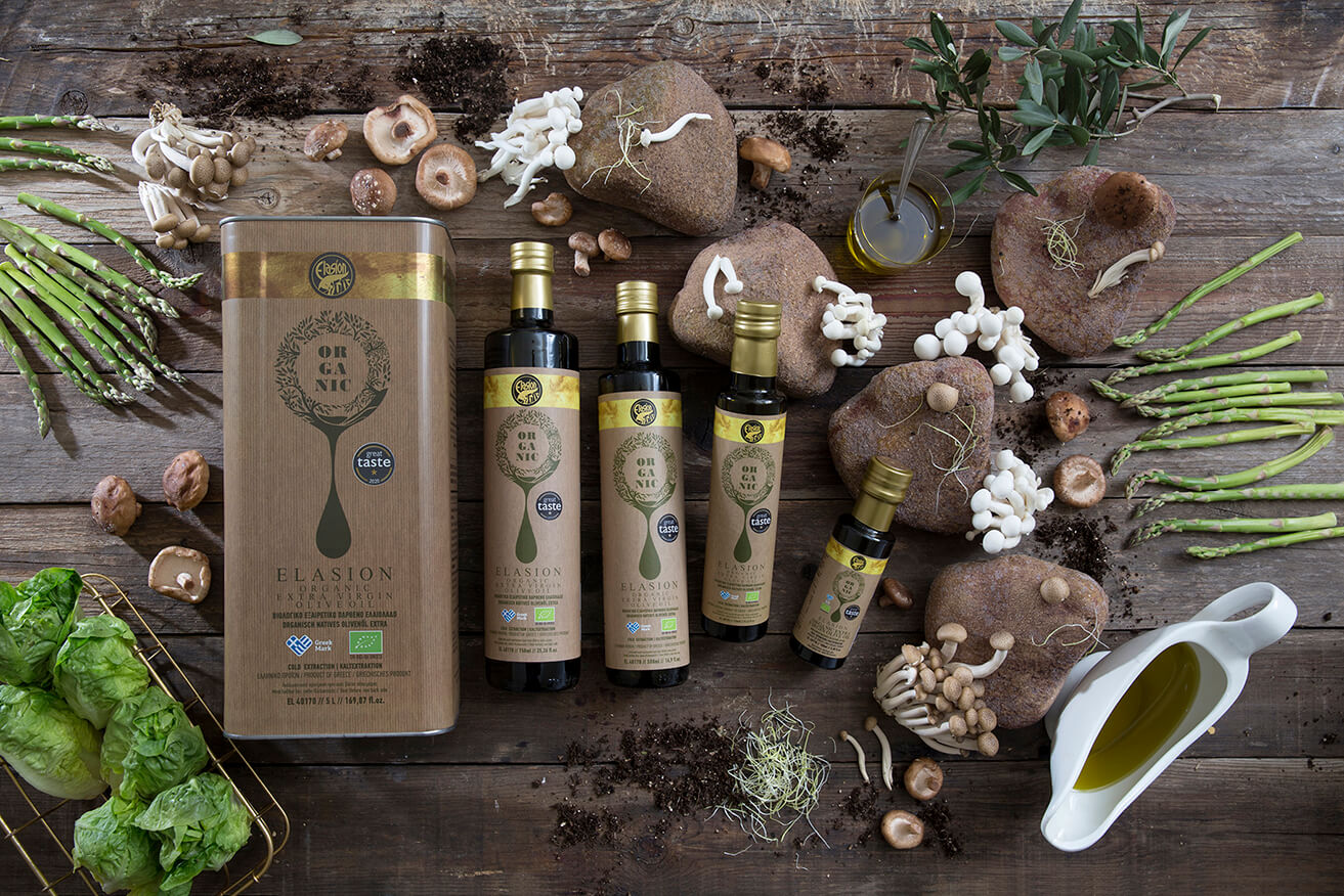 Organic Extra virgin olive oil ELASION