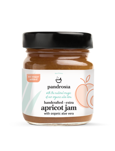 Μαρμελάδα έξτρα βερίκοκο με αλόη Μαρμελάδα έξτρα βερίκοκο με αλόη