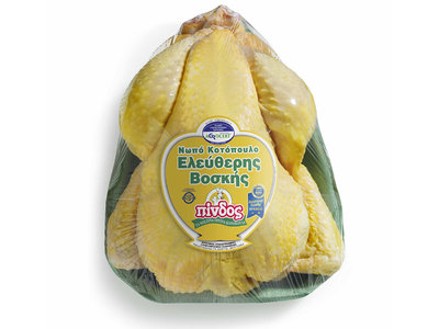 Ολόκληρο κοτόπουλο ελεύθερης βοσκής