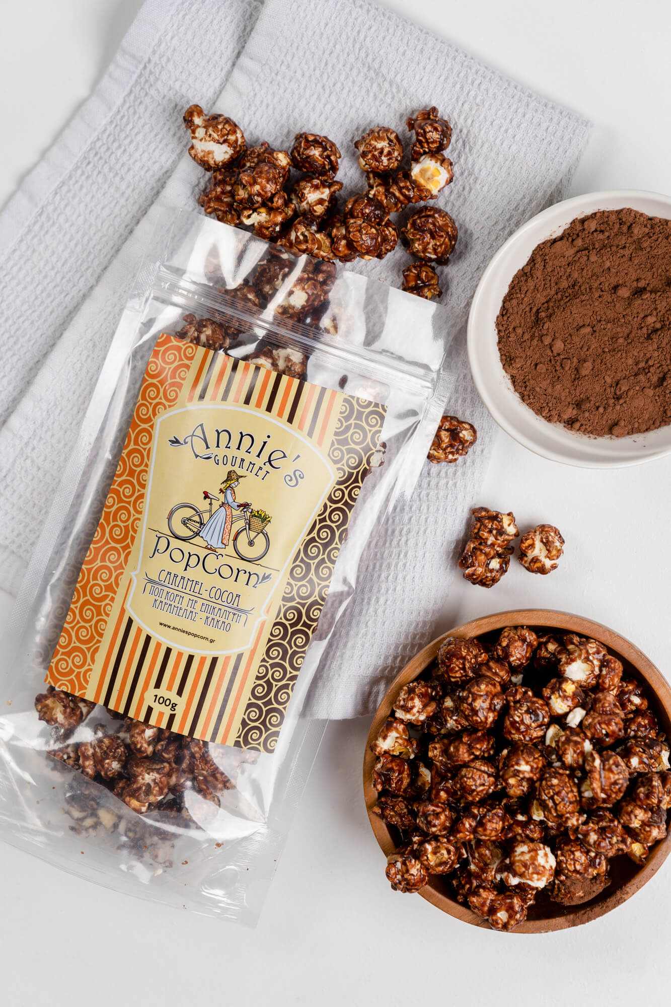 Caramelized Cocoa popcorn