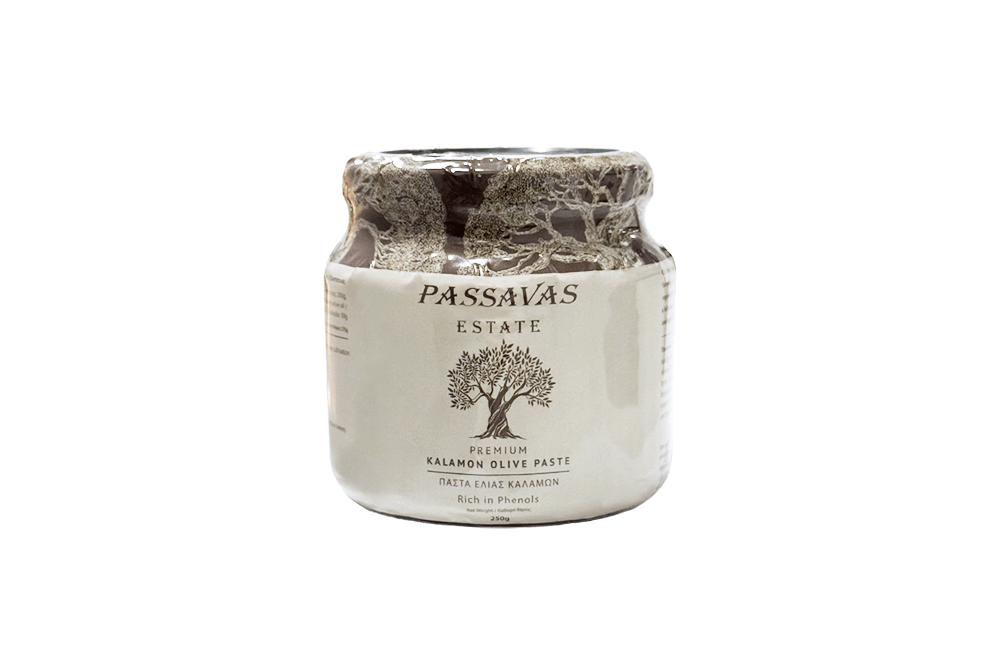 PASSAVAS ESTATE KALAMON OLIVE PASTE