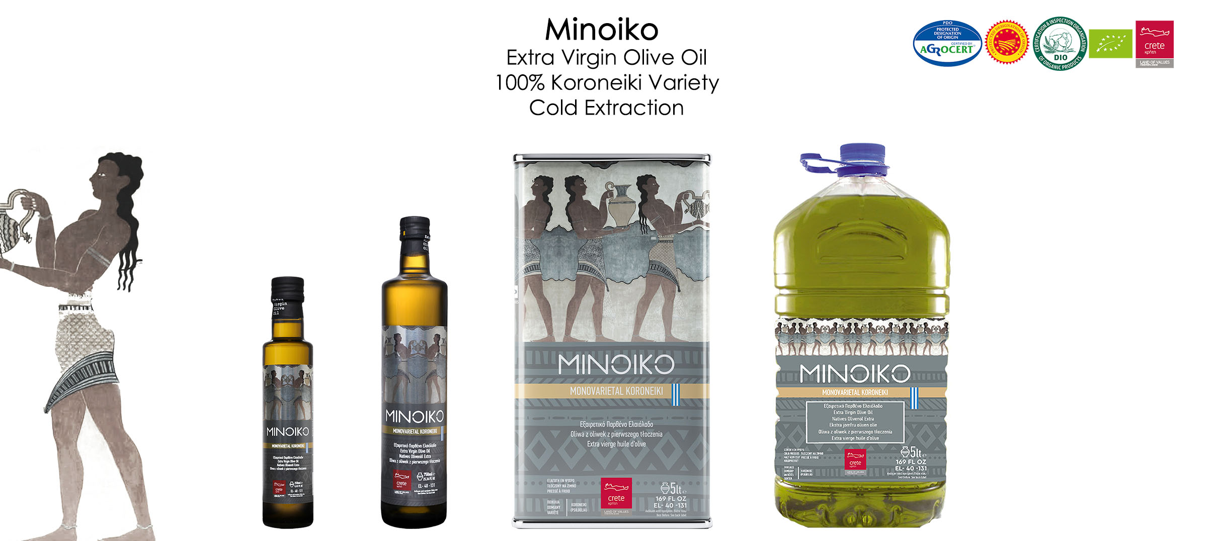 MINOIKO│Εξαιρετικό Παρθένο Ελαιόλαδο Κρήτης