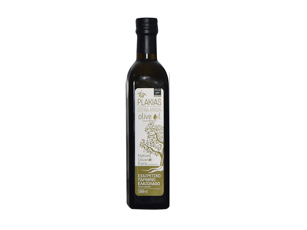 PLAKIAS OLIVE OIL EXTRA VIRGIN 500ml
