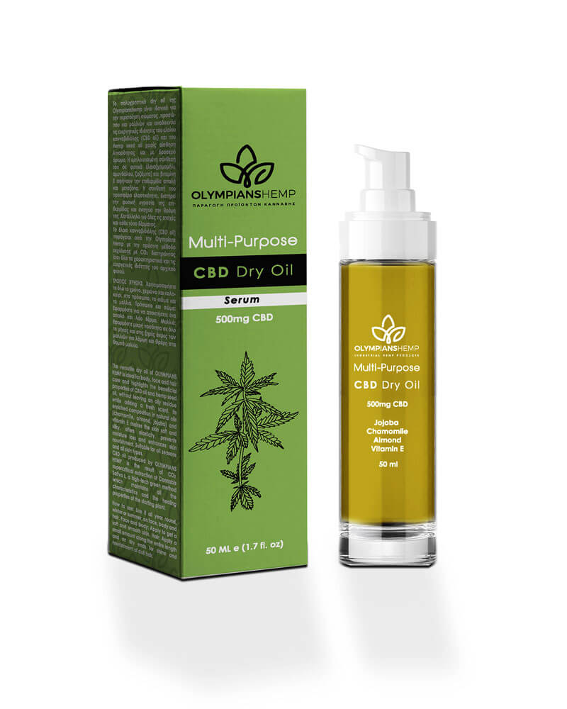 Hair & Skin CBD Dry Oil