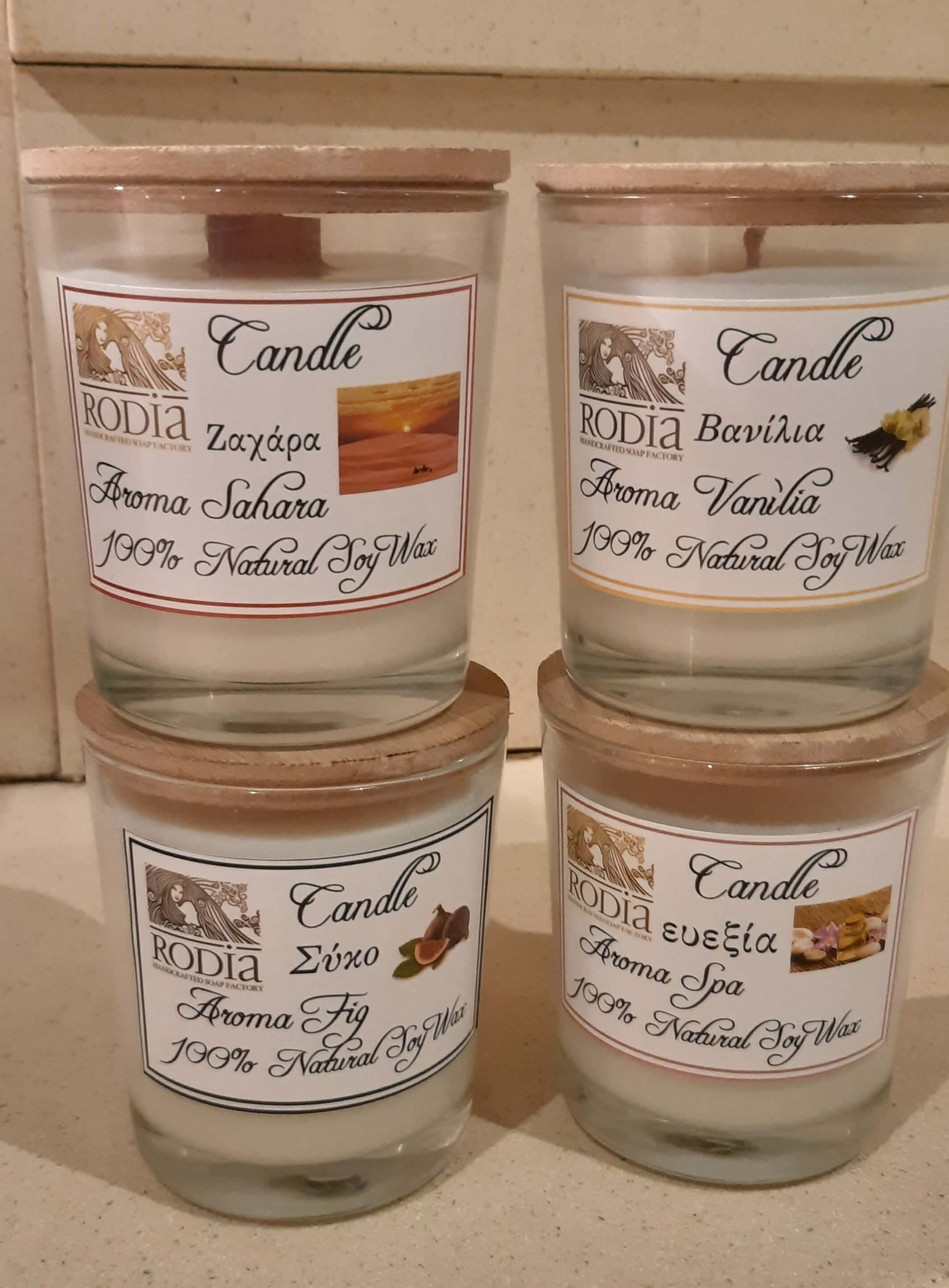 Natural Scented Candles from Soya