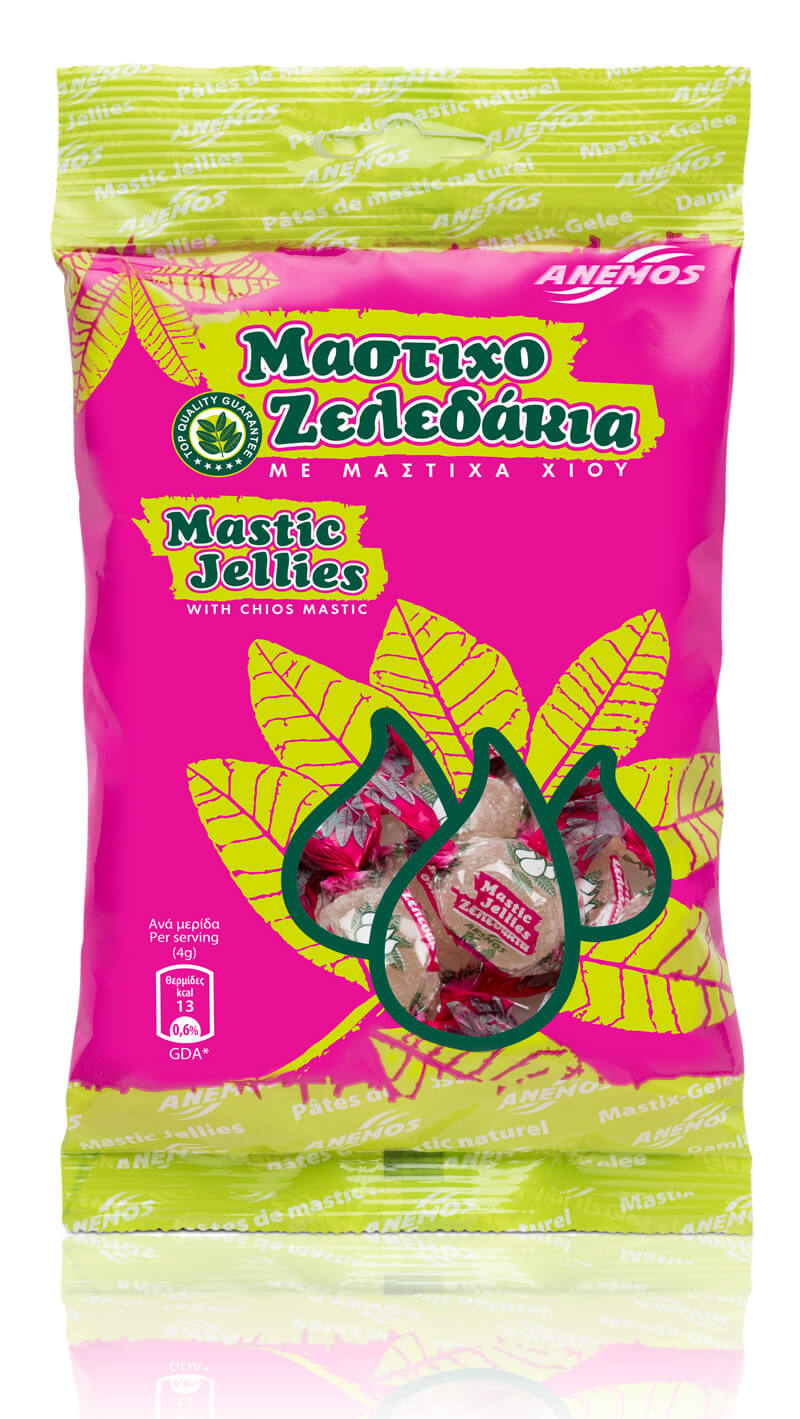 Ζελεδάκι με Μαστίχα σακουλάκι 100g Ζελεδάκι με Μαστίχα σακουλάκι 100g