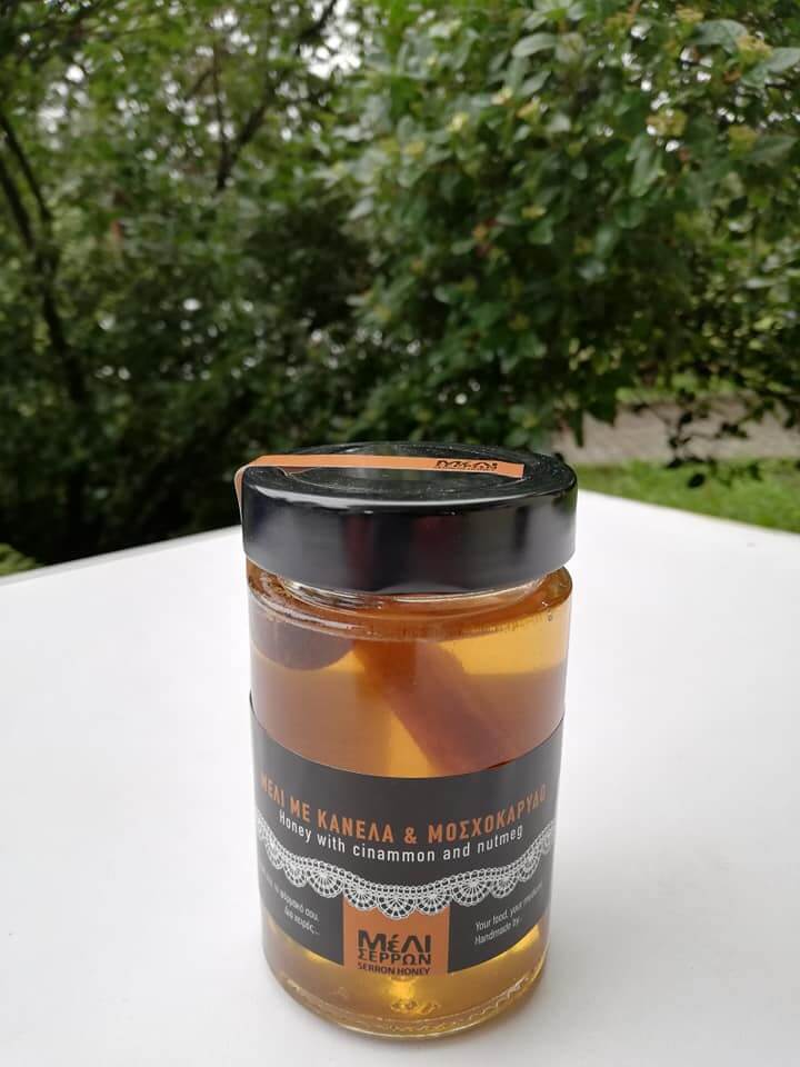 HONEY WITH CINAMMON & NUTMEG  250GR