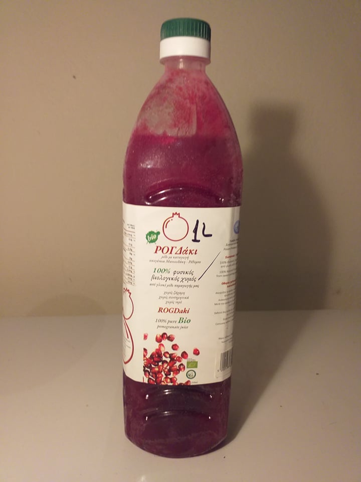 100% PURE ORGANIC POMEGRANATE JUICE