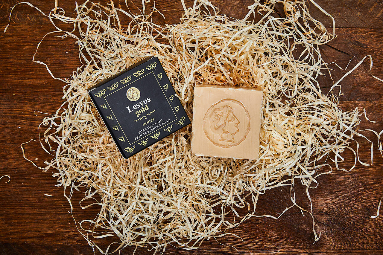 LESVOS GOLD Pure Olive Oil softening Soap