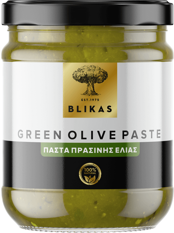 Green olive paste