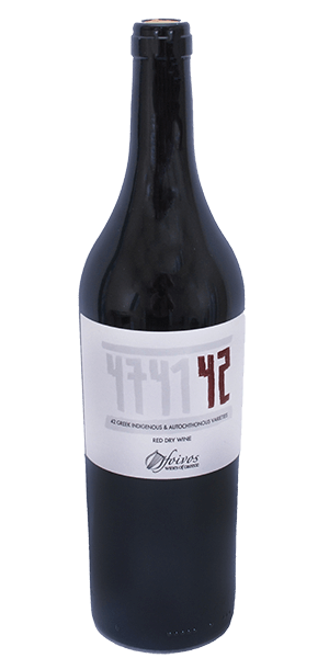 "42" Ερυθρός Πειραματικός Οίνος 2016 "42" Ερυθρός Πειραματικός Οίνος 2016