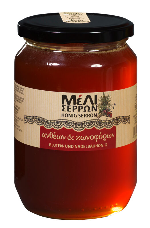 ΜΕΛΙ ΣΕΡΡΩΝ ΑΝΘΕΩΝ & ΚΩΝΟΦΟΡΩΝ 320ΓΡ 450ΓΡ 920ΓΡ