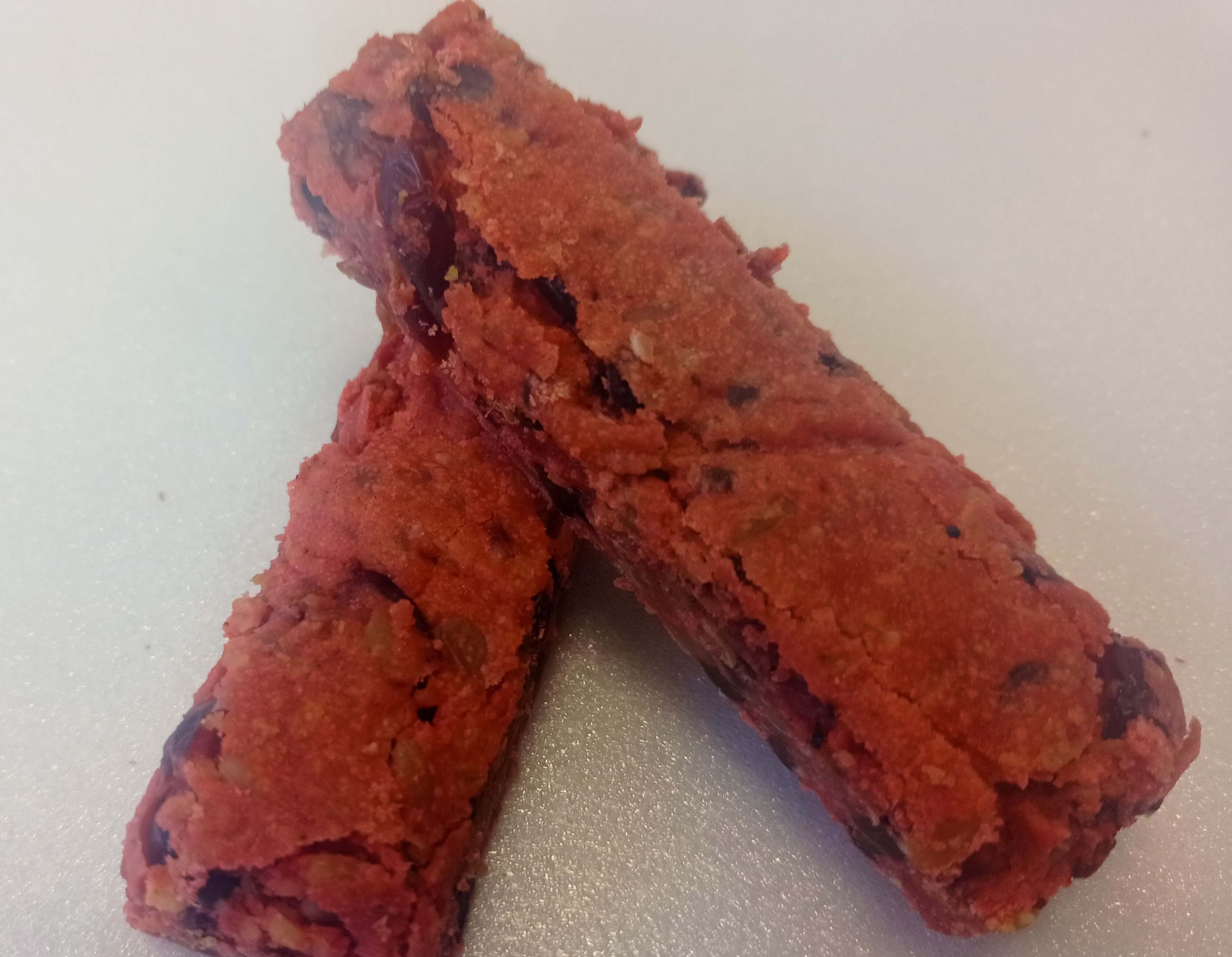 Oat bar with strwaberrys sugar free