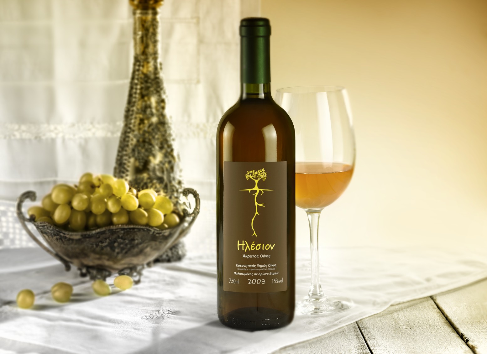 Ηλέσιον Άκρατος Οίνος Σαββατιανό Γαλλικό Βαρέλι