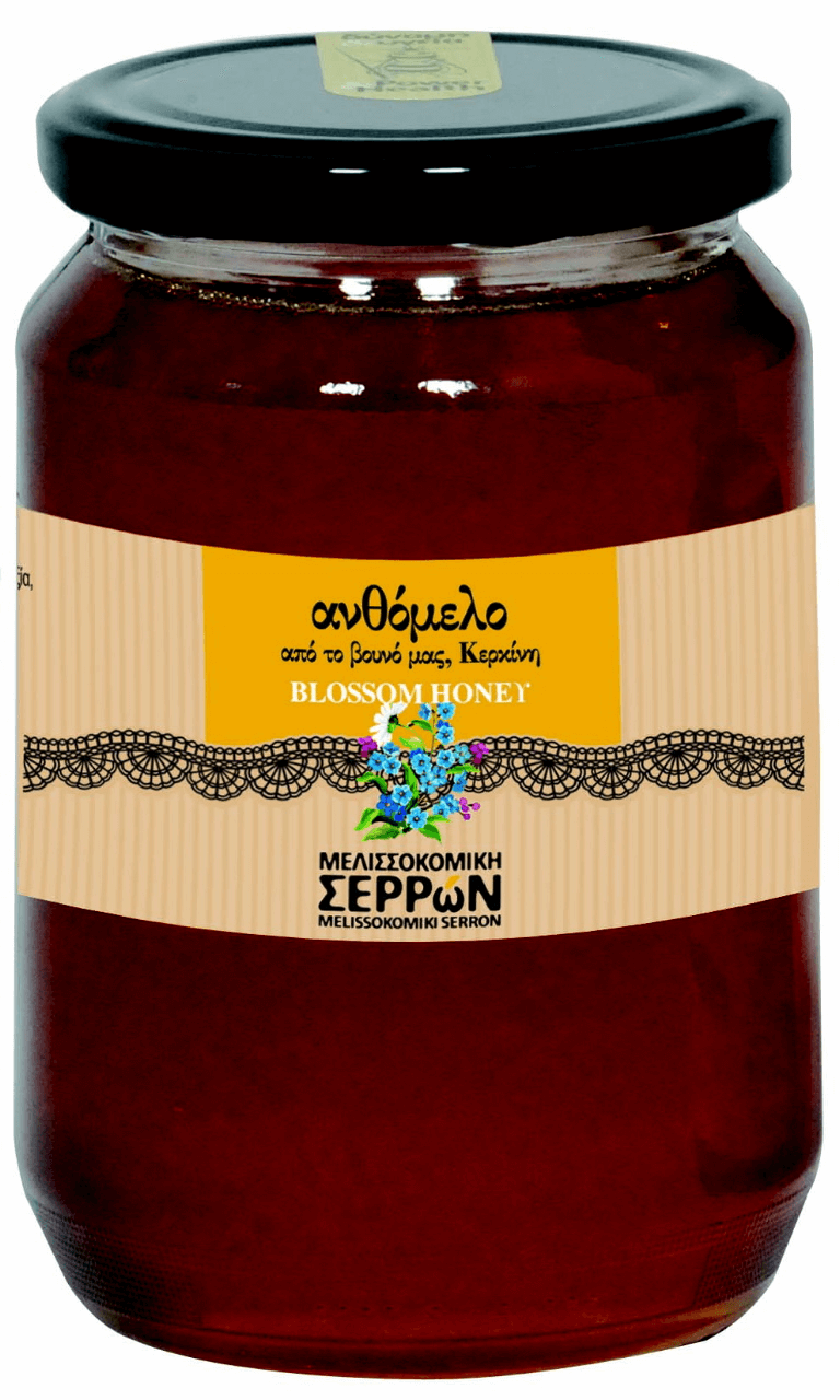 ΜΕΛΙ ΣΕΡΡΩΝ ΑΝΘΟΜΕΛΟ 320ΓΡ 450ΓΡ 920ΓΡ