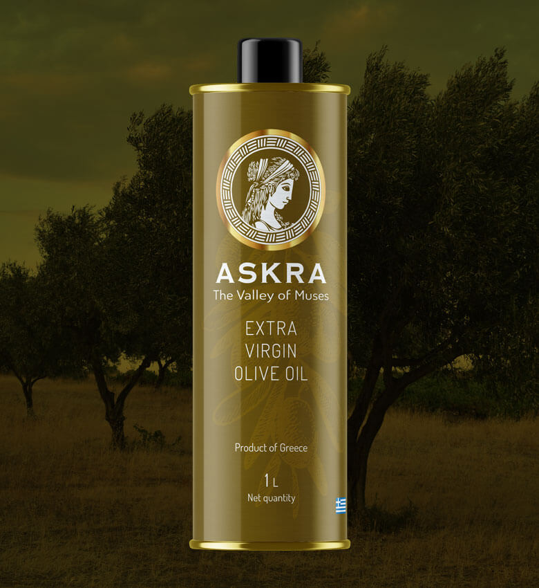 ΑSKRA The Valley of Muses 1 L, 3 L Tin Can ΑSKRA The Valley of Muses 1 L, 3 L Tin Can