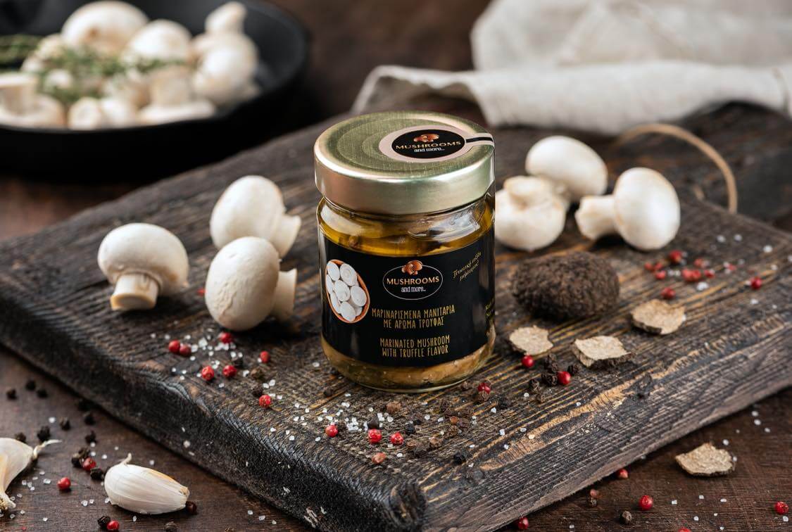 ΜΑΡΙΝΑΡΙΣΜΕΝΑ ΜΑΝΙΤΑΡΙΑ ΜΕ ΑΡΩΜΑ ΤΡΟΥΦΑΣ