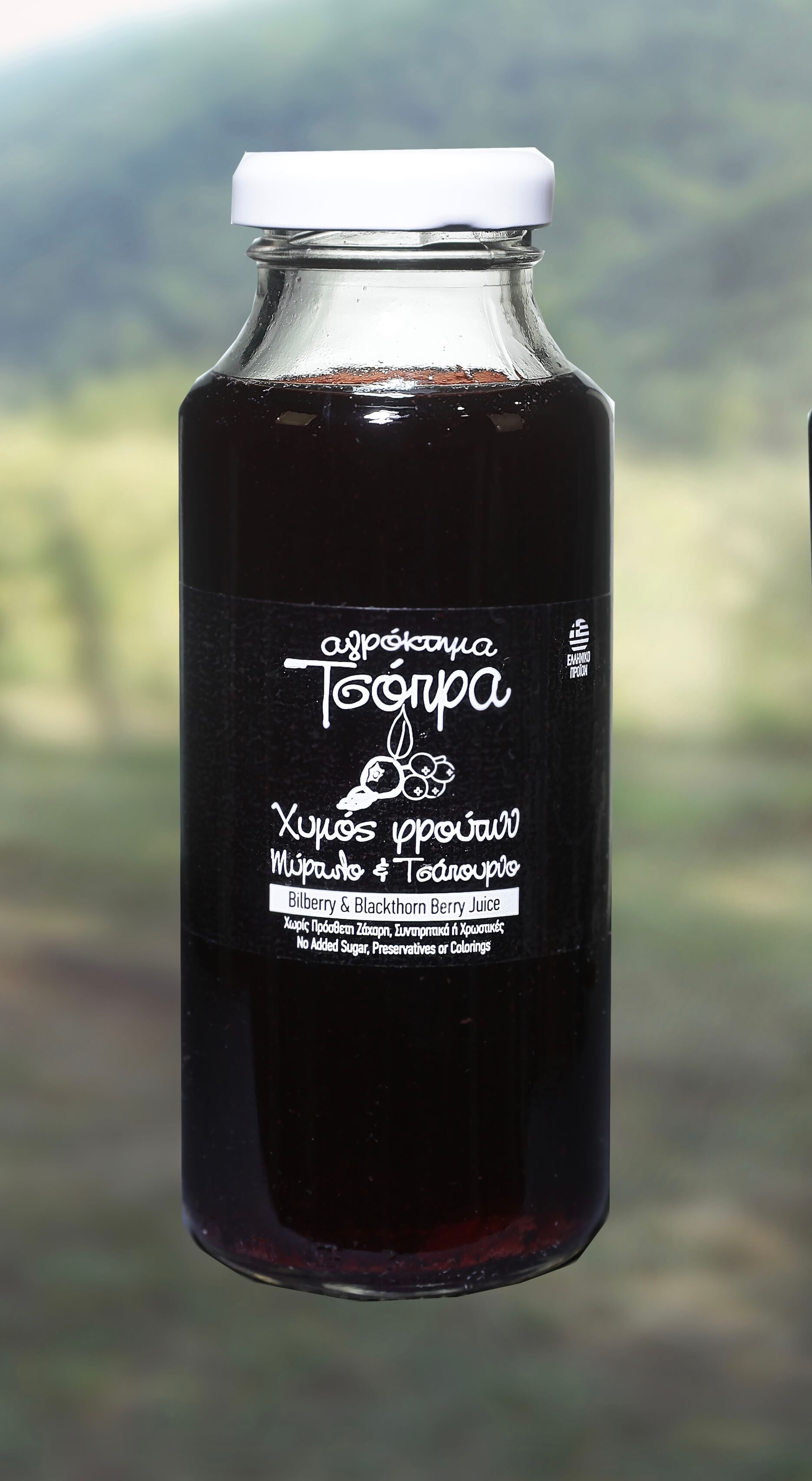 Χυμός φρούτων του δάσους Μύρτιλλα -Τσάπουρνα