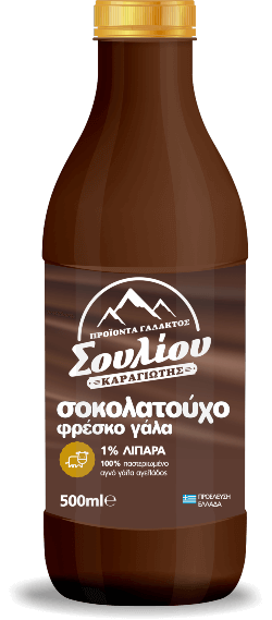 Σοκολατούχο γάλα 1%