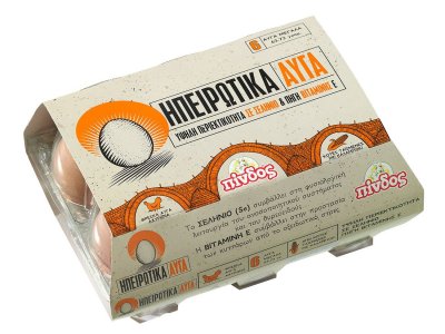 Eggs with high selenium (SE) content and vitamin E