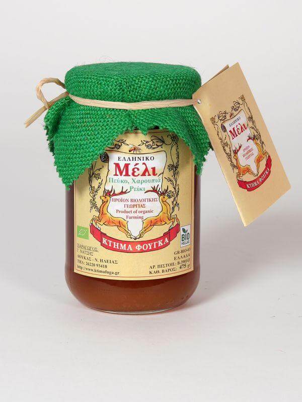 Βιολογικό Μέλι Πεύκο,  Ρείκι, Κουμαριά