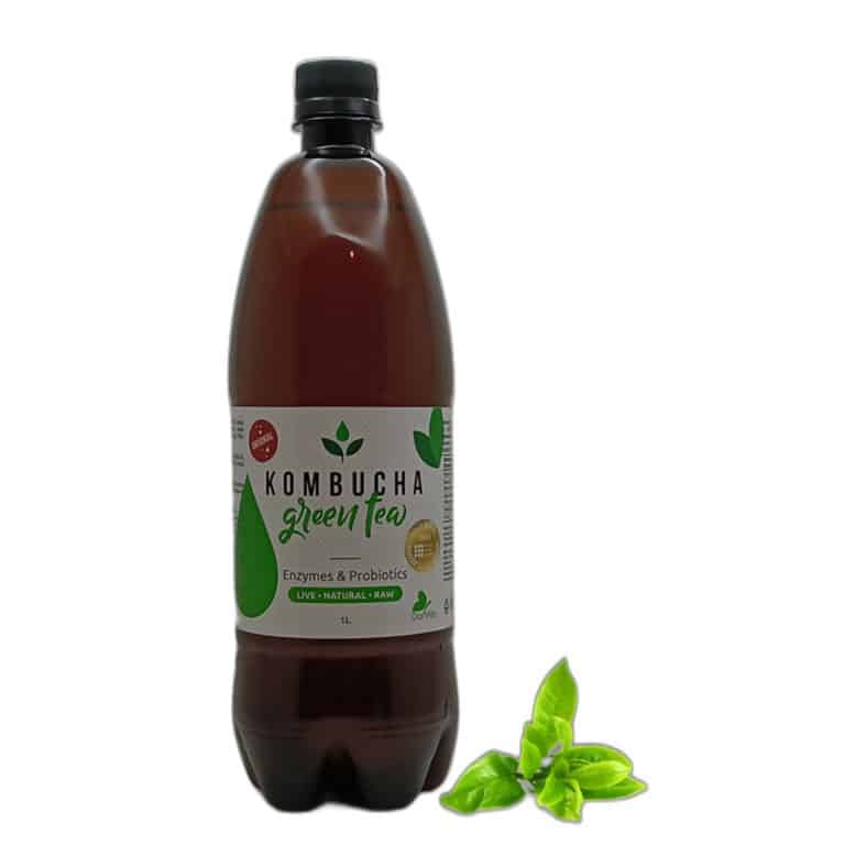 KOMBUCHA 1 L WITH GREEN TEA FLAVOR