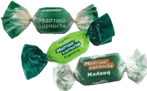 Καραμέλα με μαστίχα Χίου