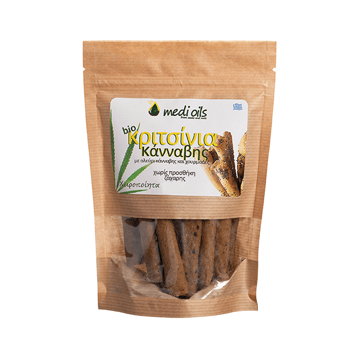 Hemp breadsticks, 150gr, No Sugar - Preservatives Hemp breadsticks, 150gr, No Sugar - Preservatives