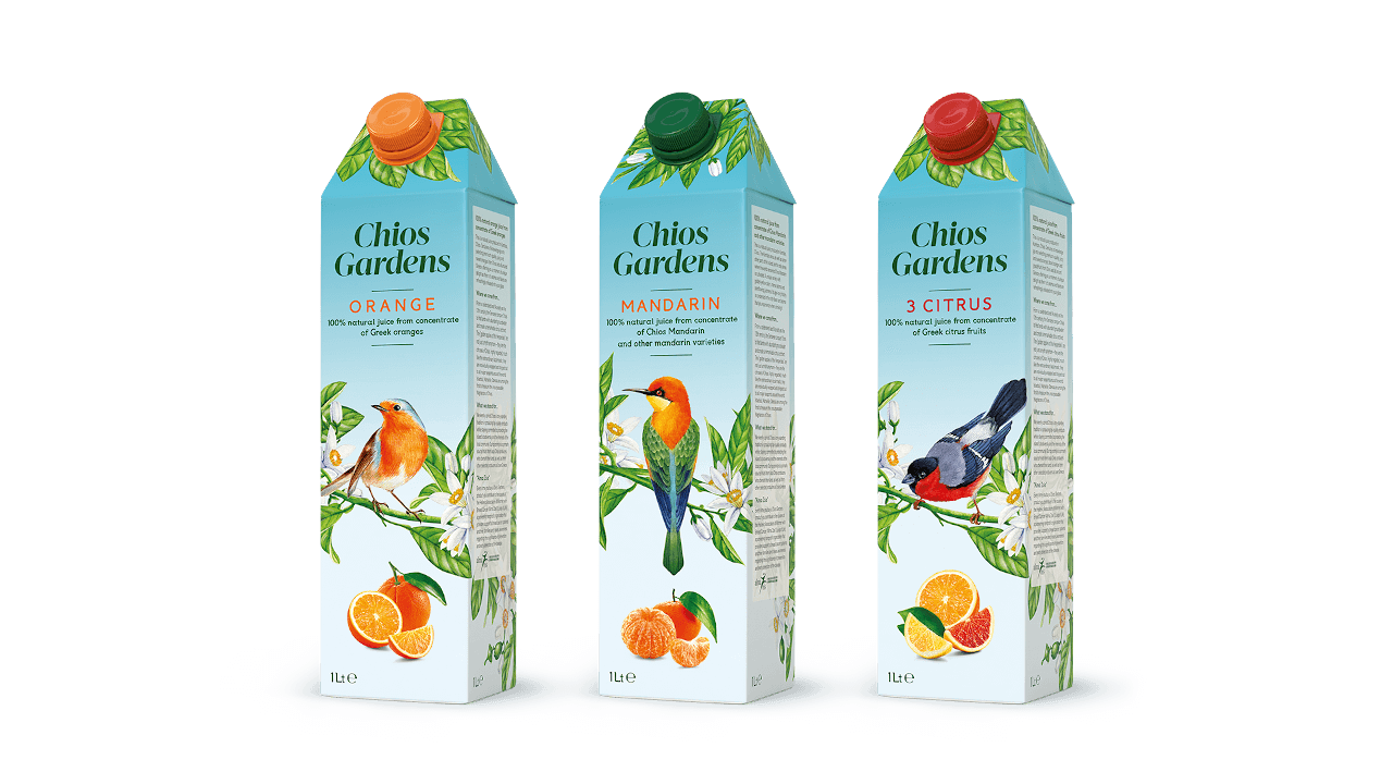 "CHIOS GARDENS" - 100% Pure Natural Juice (FC)
