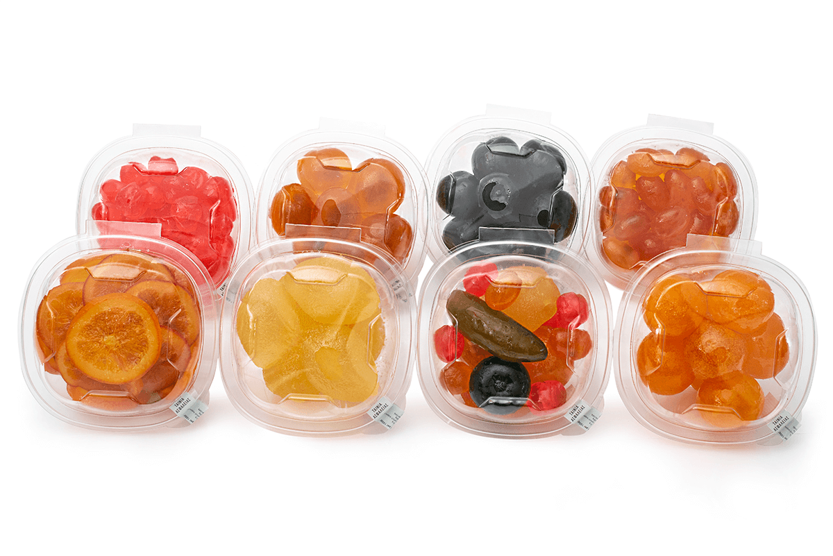 CANDIED FRUITS BOWL 330 GR